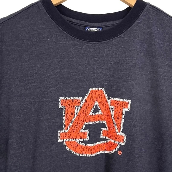Auburn University Ringer T-Shirt Size Large - Picture 3 of 7